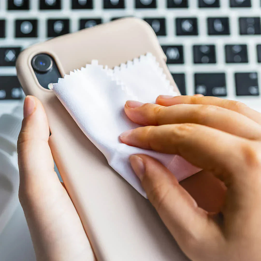 Clean A Brown/yellow Clear Phone Case