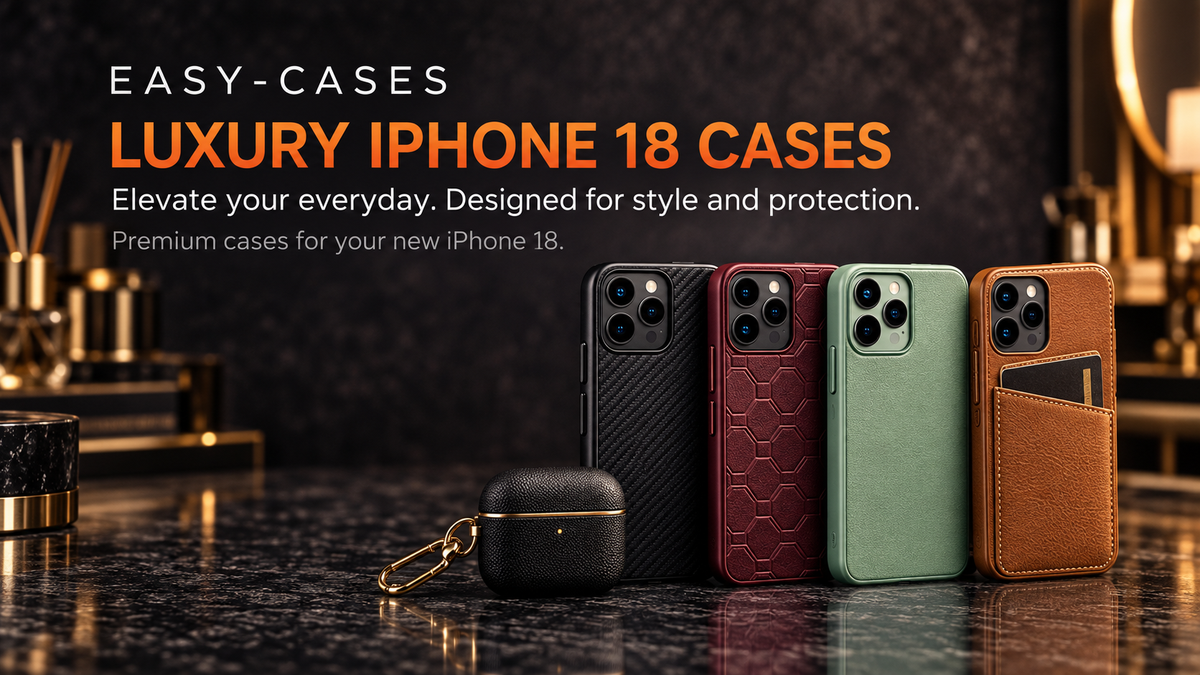 Luxury iPhone 18 Cases - lifestyle - Easy-Cases