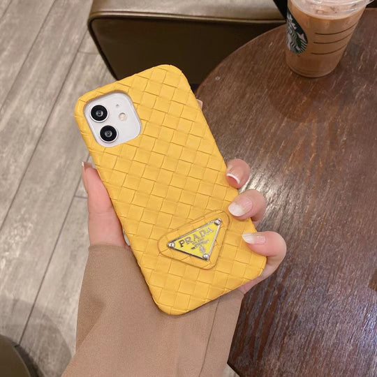 Prada iPhone Case with Snake Pattern Design
