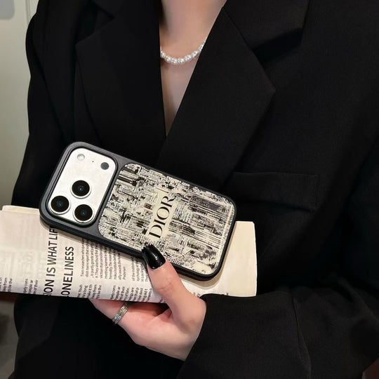 Luxury Pattern MagSafe Wireless Charging Case
