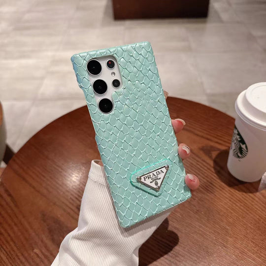 High-quality Prada Snake Print Cover for Samsung Galaxy