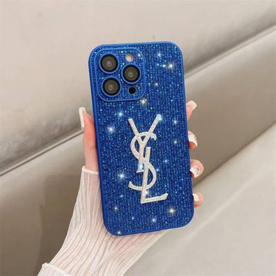 Yves Saint Laurent crystal iPhone cover with elegant design