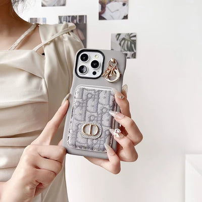 Designer iPhone accessory from Dior with card holder