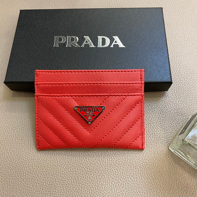 Chic Parad Lady Card Holder with Secure Pocket and Card Slots