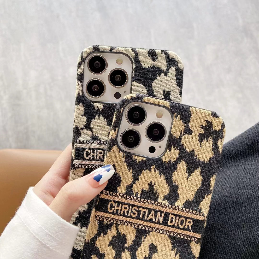 Lady iPhone Case Luxury Designer