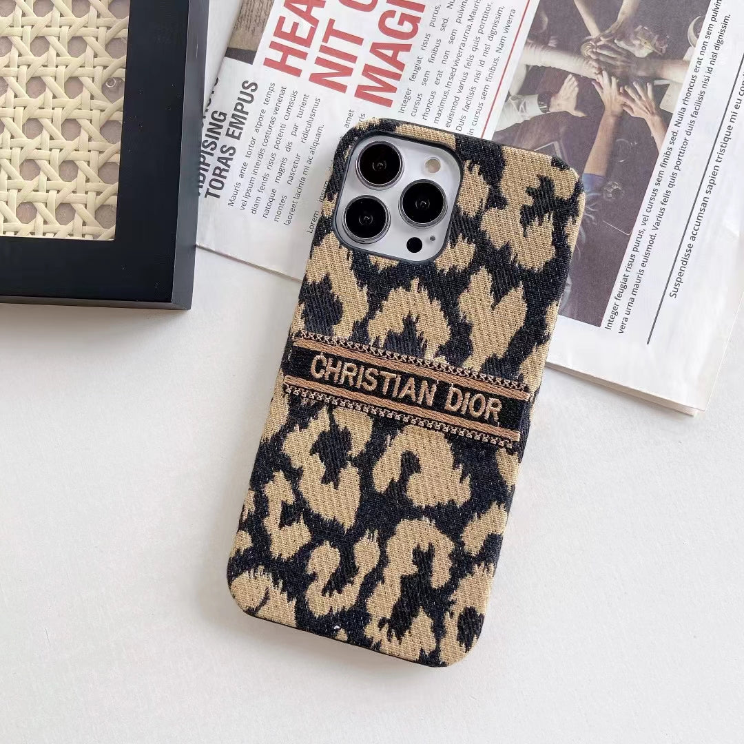 Lady iPhone Case Luxury Designer