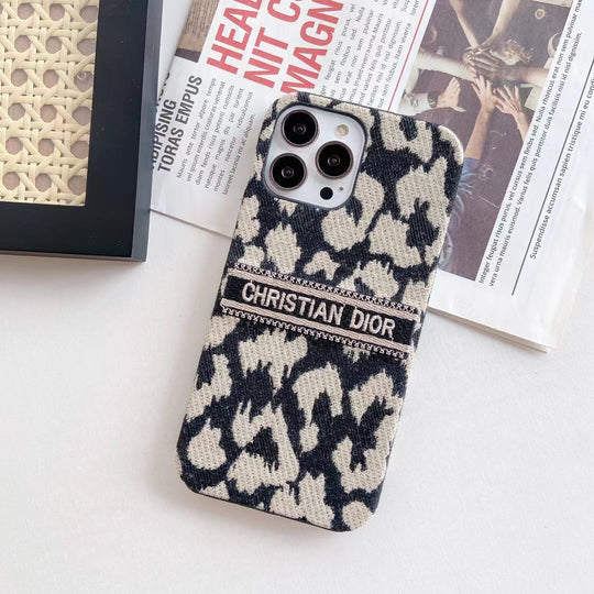 Lady iPhone Case Luxury Designer