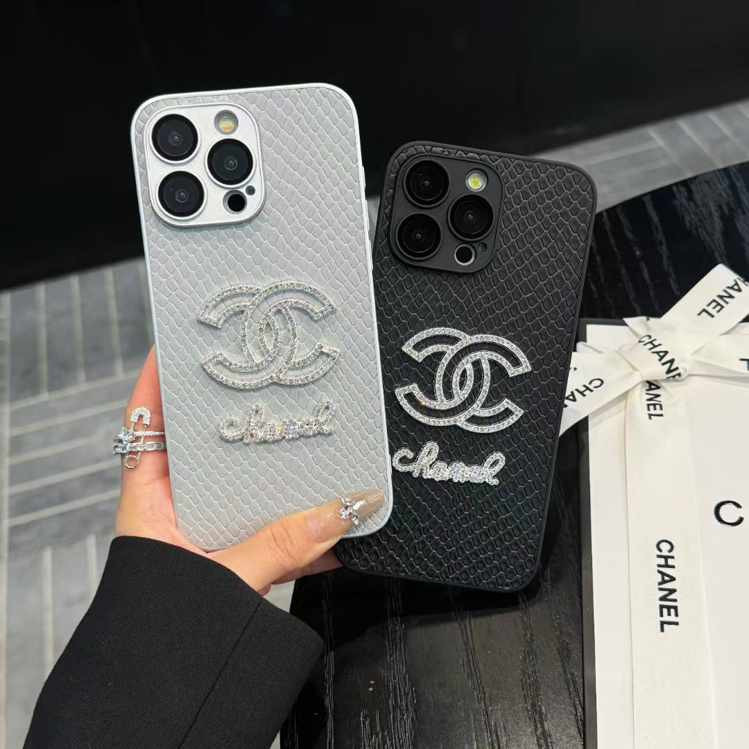 Elegant CC Lady iPhone Case with Camera Protector