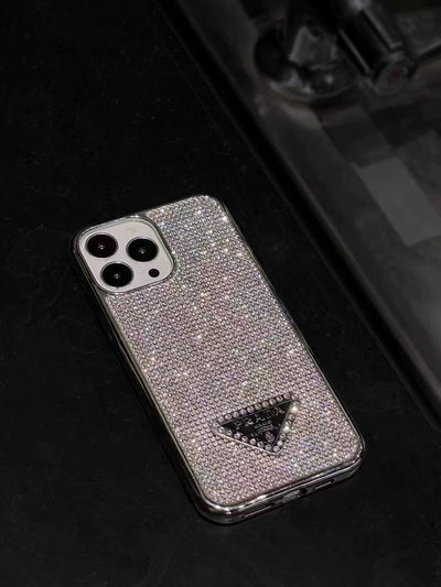 Luxury PR Diamond iPhone Case – Elegant Sparkling Design