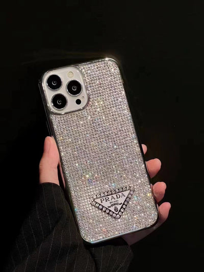 Luxury PR Diamond iPhone Case – Elegant Sparkling Design