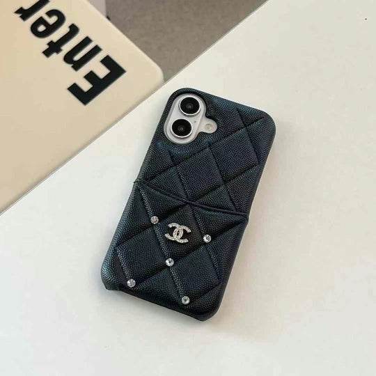 Quilted Luxury iPhone Case with Inspired Design