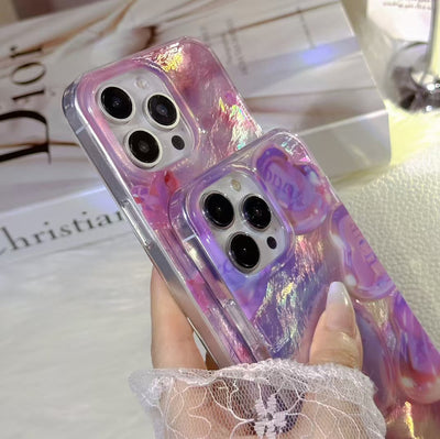 Luxury Crystal Heart CD-Inspired iPhone Case