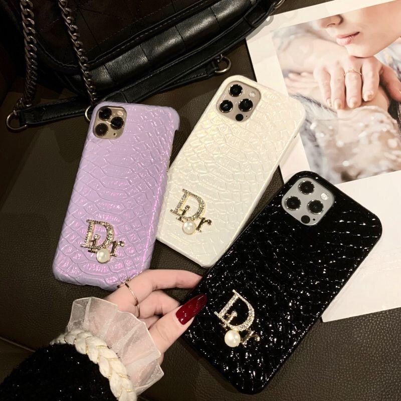 Serpent Pattern Luxury Phone Case for iPhone