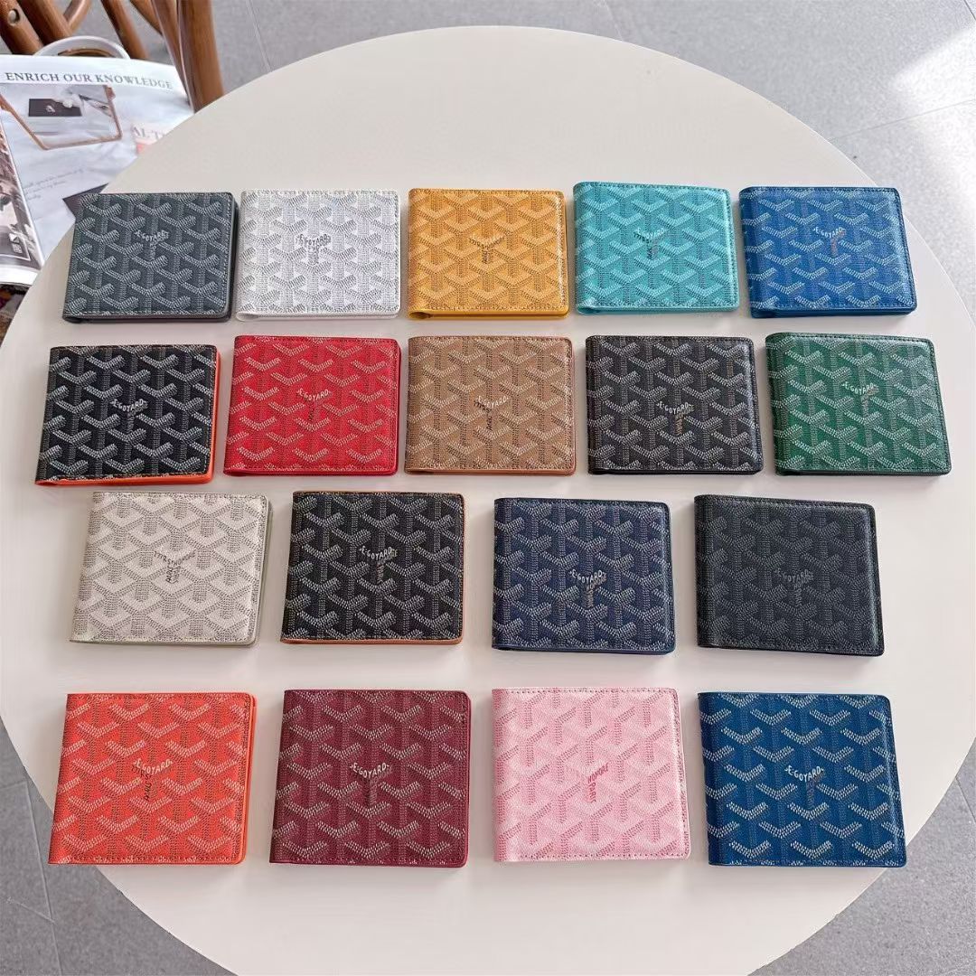 Luxury Geometric Pattern Bifold Wallet