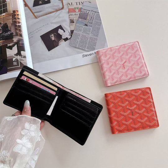 Luxury Geometric Pattern Bifold Wallet