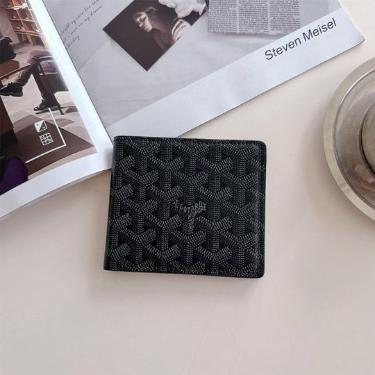 Luxury Geometric Pattern Bifold Wallet