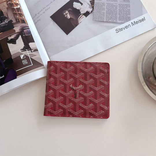 Luxury Geometric Pattern Bifold Wallet