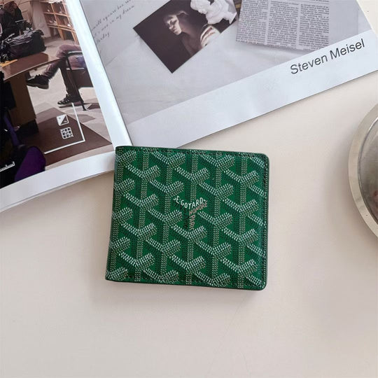 Luxury Geometric Pattern Bifold Wallet
