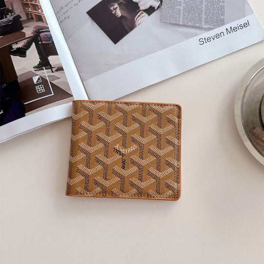 Luxury Geometric Pattern Bifold Wallet