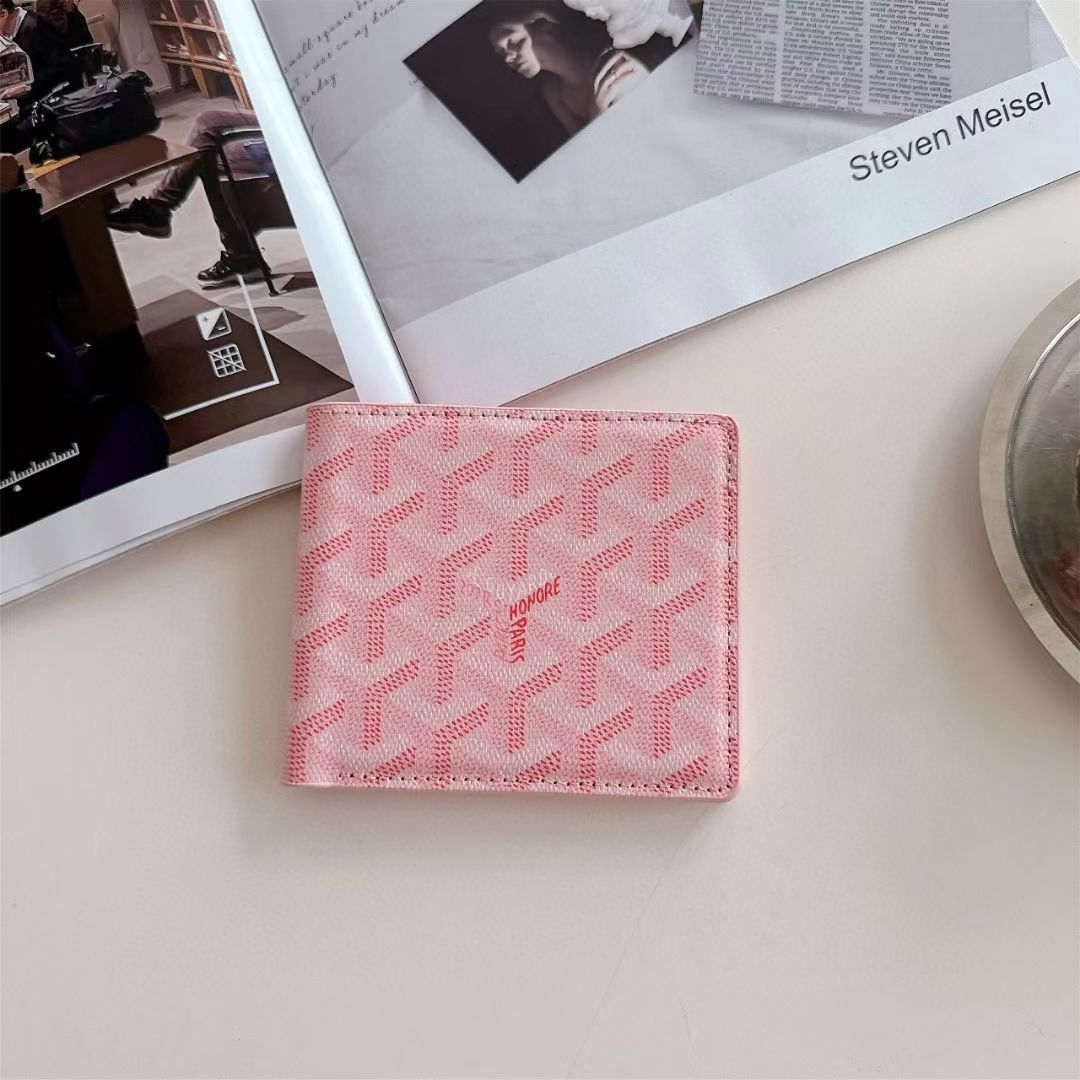 Luxury Geometric Pattern Bifold Wallet