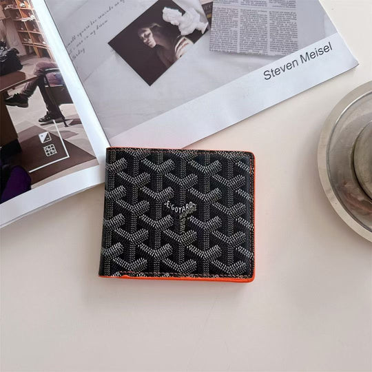 Luxury Geometric Pattern Bifold Wallet
