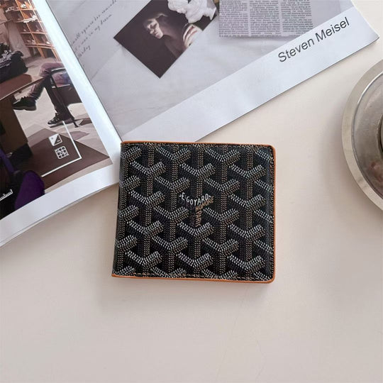 Luxury Geometric Pattern Bifold Wallet