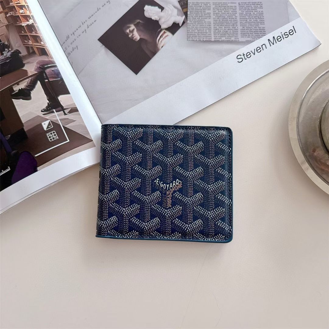 Luxury Geometric Pattern Bifold Wallet