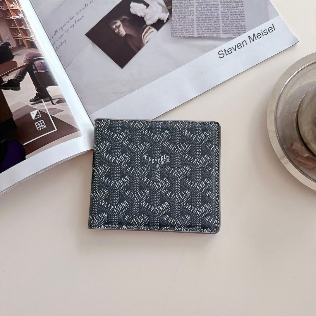 Luxury Geometric Pattern Bifold Wallet
