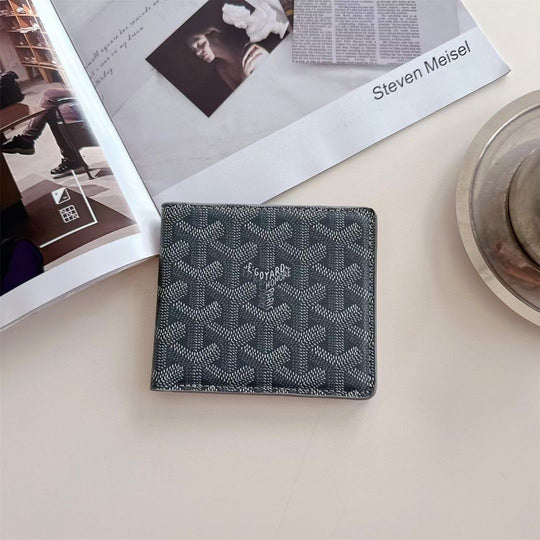 Luxury Geometric Pattern Bifold Wallet