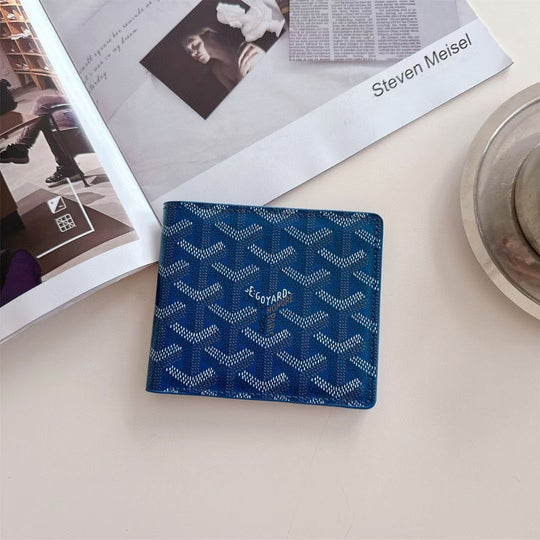 Luxury Geometric Pattern Bifold Wallet