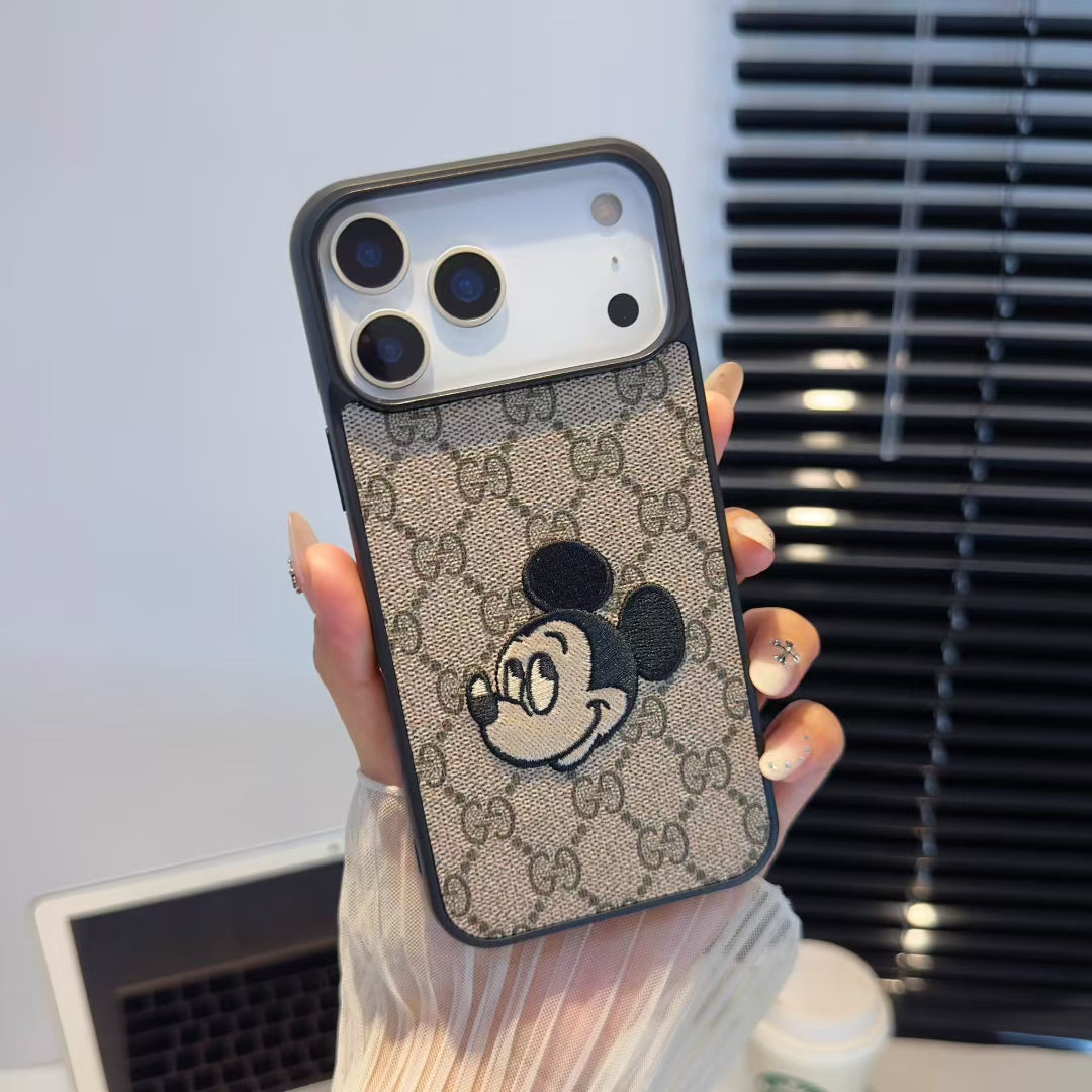 Luxury GG Embroidered Phone Case Collection