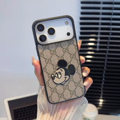 Luxury GG Embroidered Phone Case Collection