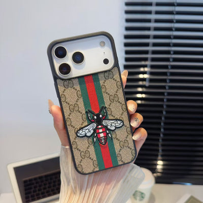 Luxury GG Embroidered Phone Case Collection