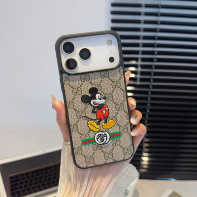 Luxury GG Embroidered Phone Case Collection