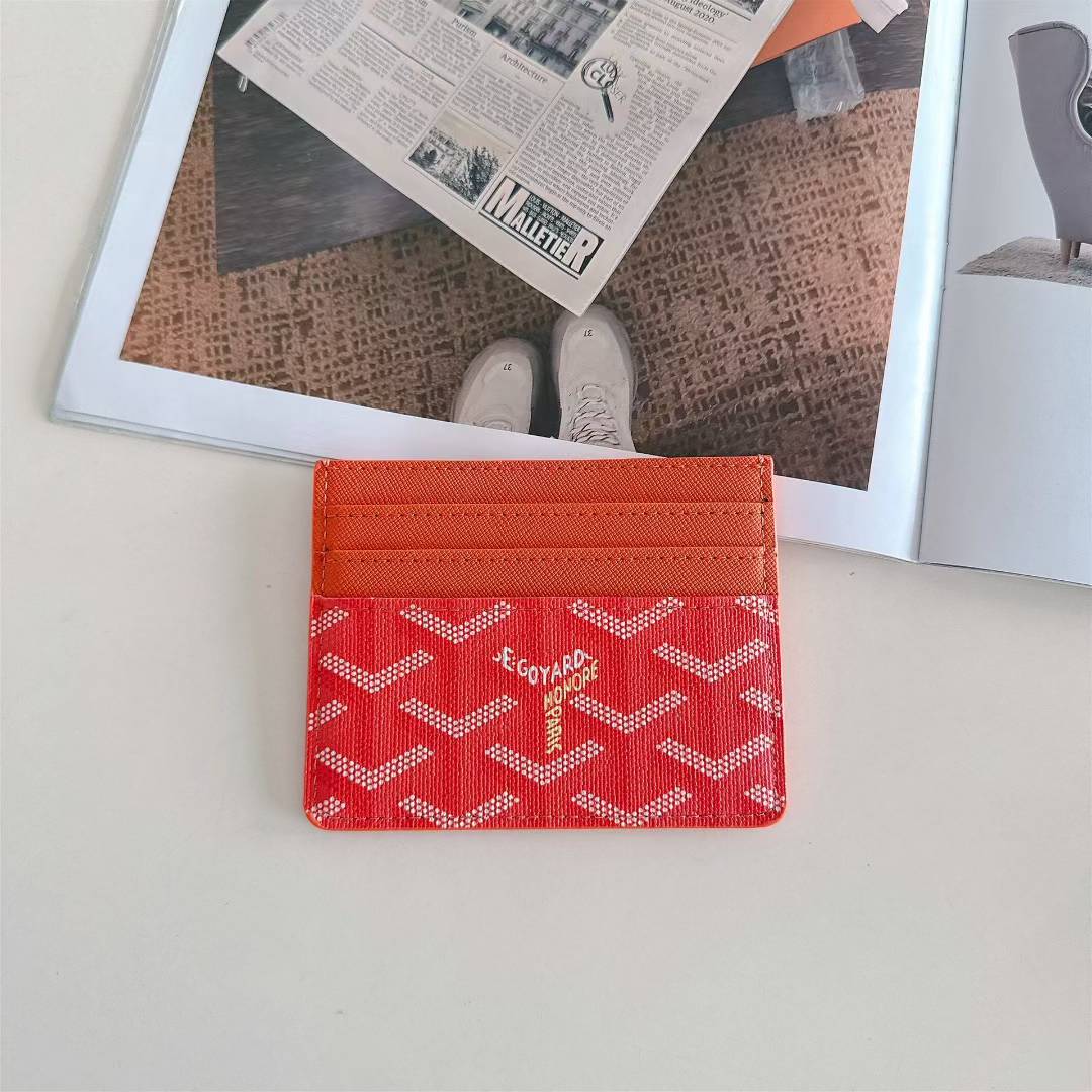 Luxury Geometric Multi-Color Card Holder