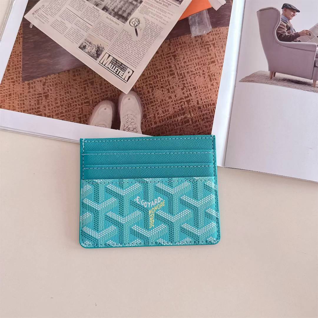 Luxury Geometric Multi-Color Card Holder