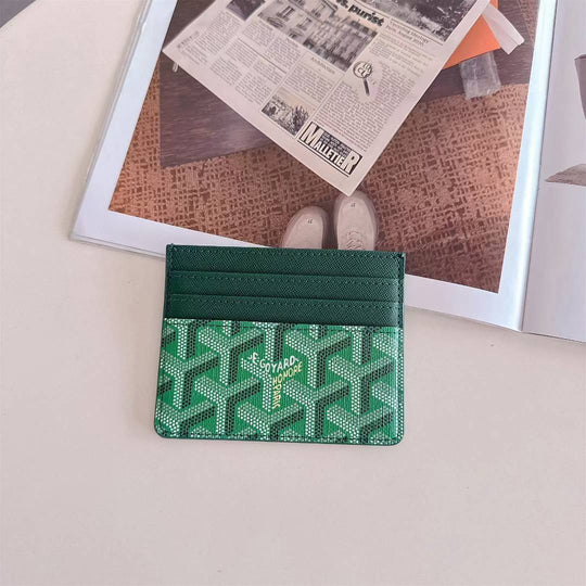 Luxury Geometric Multi-Color Card Holder