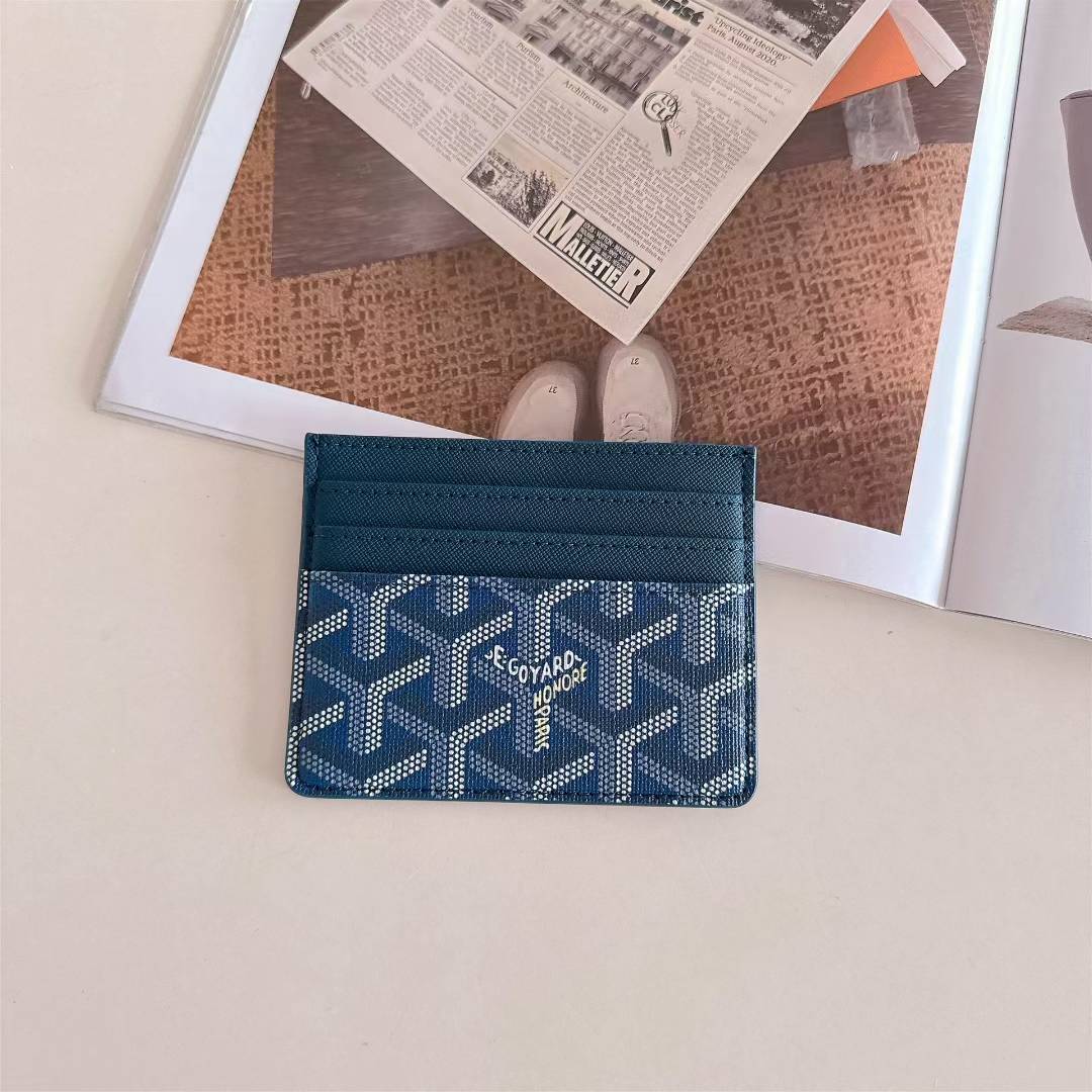 Luxury Geometric Multi-Color Card Holder