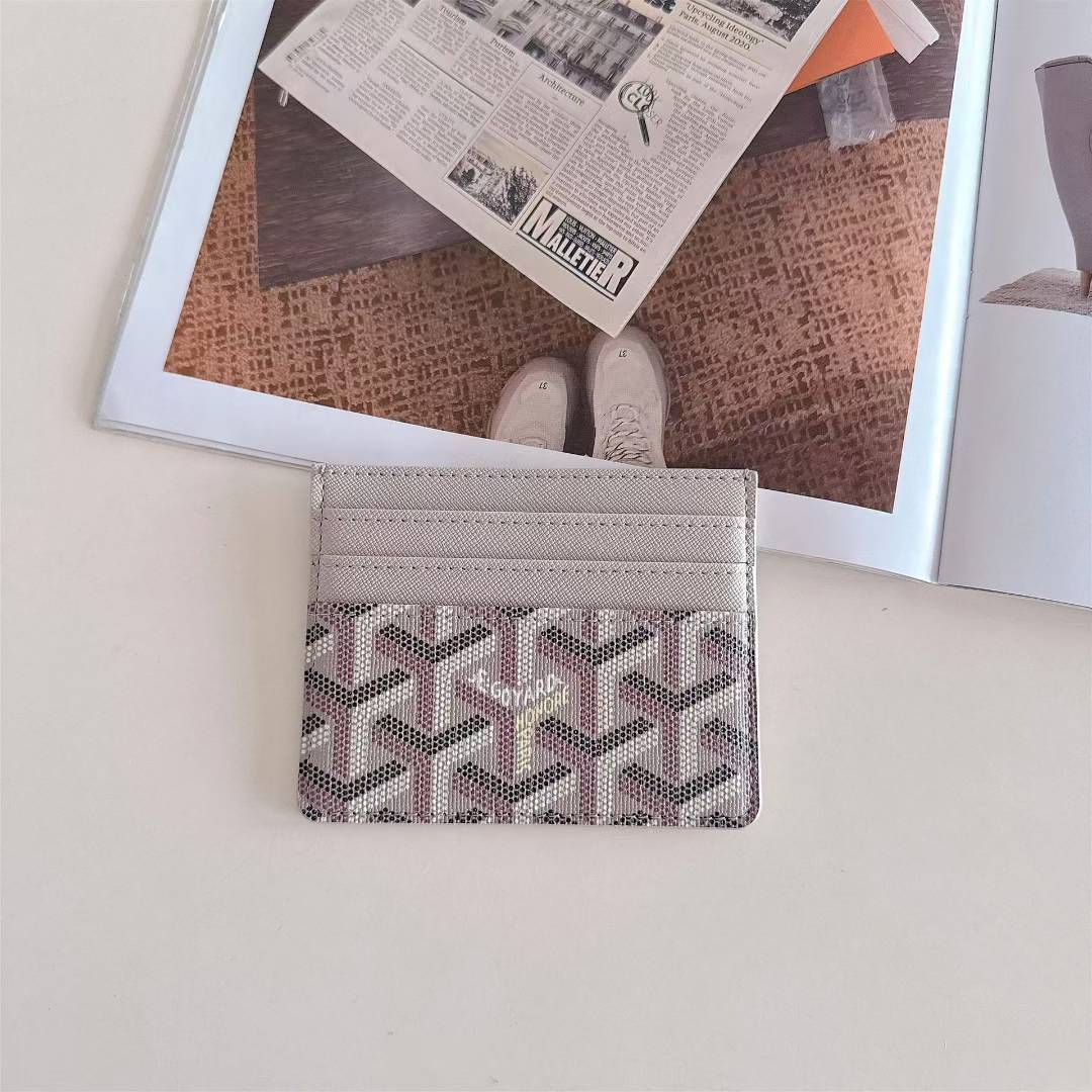 Luxury Geometric Multi-Color Card Holder