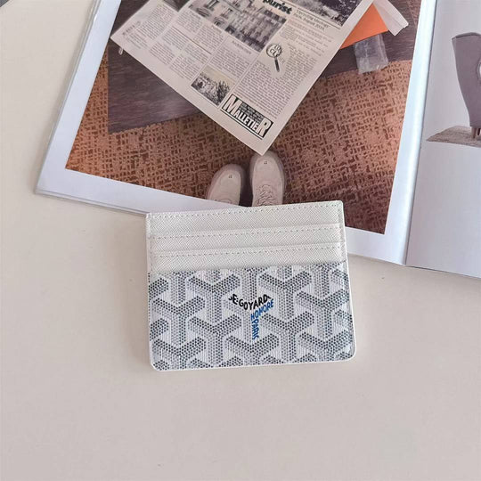 Luxury Geometric Multi-Color Card Holder
