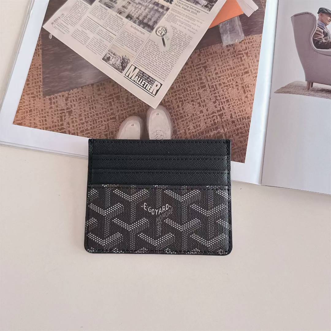 Luxury Geometric Multi-Color Card Holder