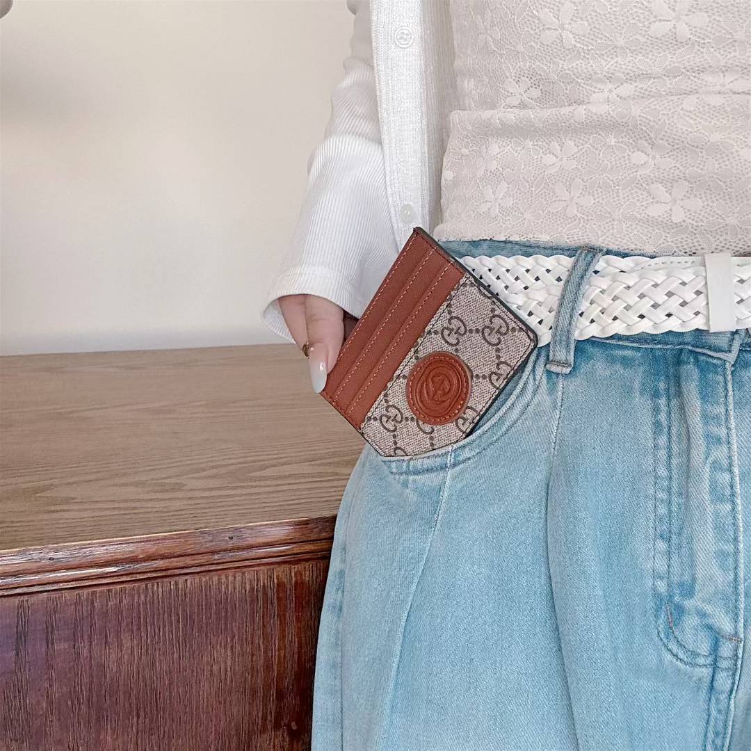 Luxury GG Monogram Card Holder