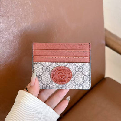 Luxury GG Monogram Card Holder