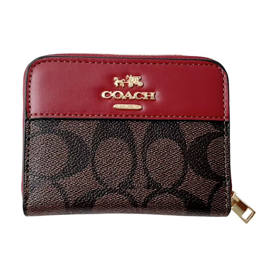 Luxury Monogram Zipper Wallet