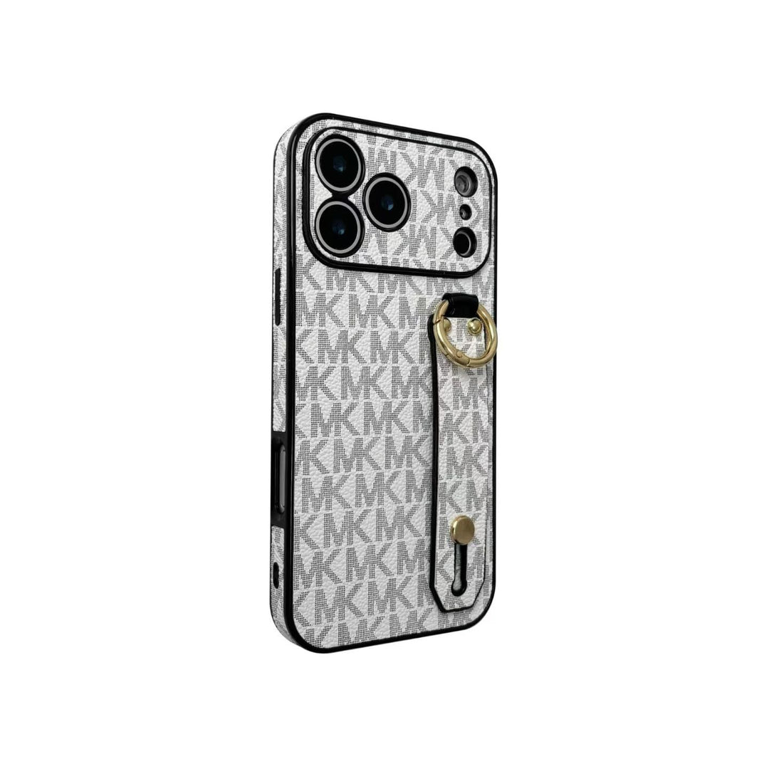 Elegant Monogram Case with Secure Strap