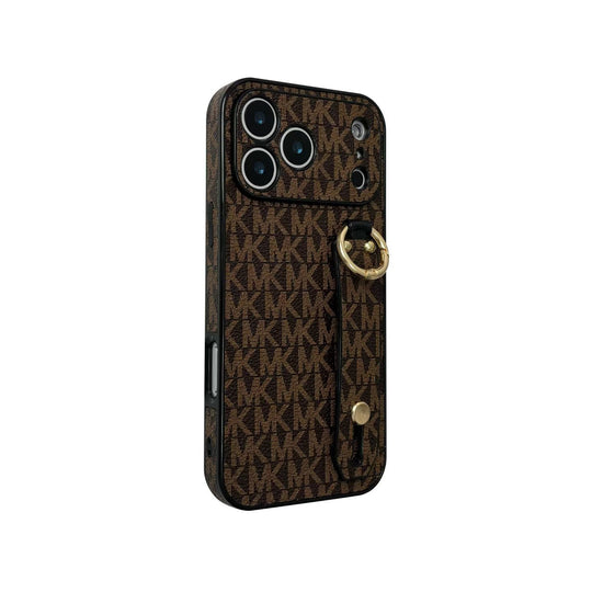 Elegant Monogram Case with Secure Strap