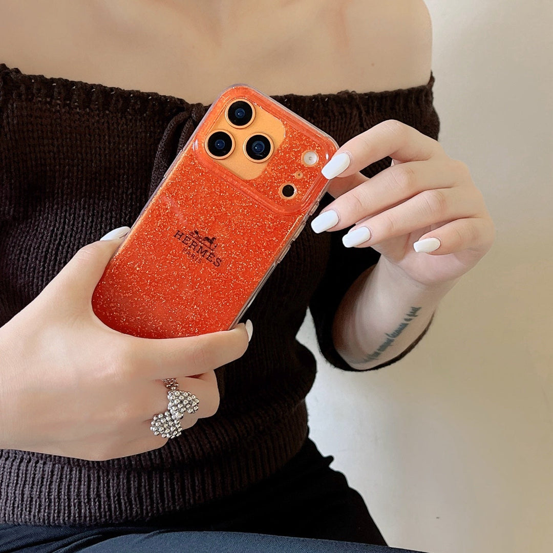 Sparkling Glossy Gradient Protective Phone Case