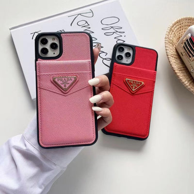 Designer PR iPhone Case: Wallet Card Holder Edition