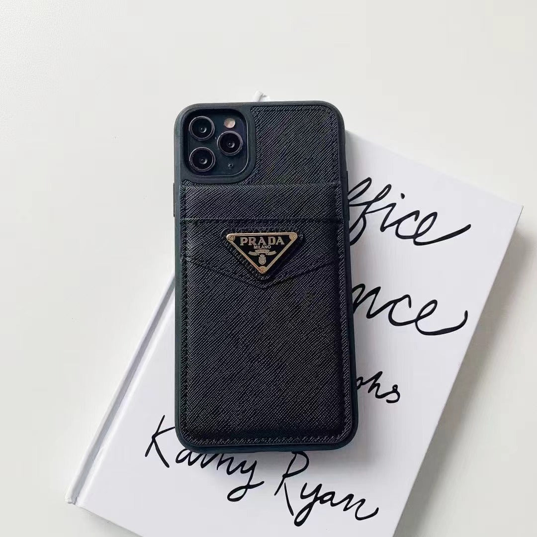 Designer PR iPhone Case: Wallet Card Holder Edition