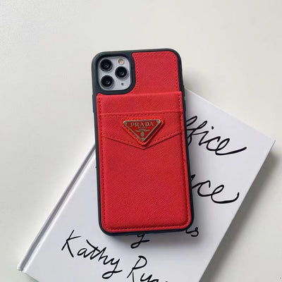 Designer PR iPhone Case: Wallet Card Holder Edition